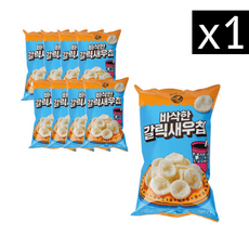 노브랜드 바삭한 갈릭새우칩 간식 155g 8봉, 8개