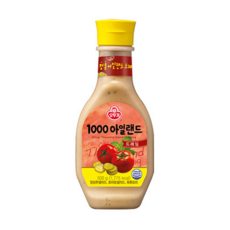 오뚜기 1000아일랜드드레싱, 500g, 50개