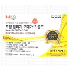 로얄 알티지 오메가3 골드 캐나다산, 1개, 180정
