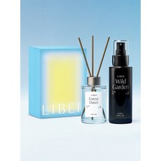 LIBER [선물포장] 섬유향수&디퓨저 세트, 칠_탠저린 블랙 | THANK YOU., 1개