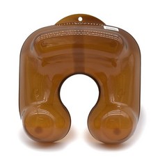 머리 감기 누워서 샴푸 캡 트레이이발소 파마 곱슬 머리 받침 물약 어깨 지지대 헤어 컬러링 목 트레이, 01 orange, 1개