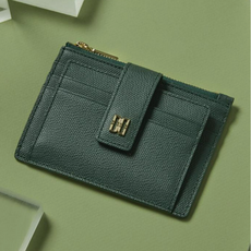 닥스블랙로고장식중지갑