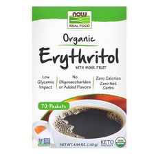 나우푸드 에리스리톨 몽크 프루트 70개입, 2개, 140g