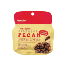 아티즈널 피칸 정과, 1개, 20g