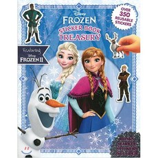 Disney Frozen 2 : Sticker Book Treasury, Phidal