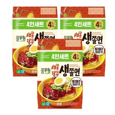 [풀무원] 새콤달콤 생쫄면 460g(2인분) x 4봉