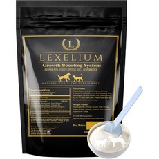 Lexelium 고양이 파우더 반려견과 반려묘를 위한 체중 증가제 보충제 근육 형성 식욕 자극 강아지와 고양이의 체중을 늘리고 면역력을 높이기 100 반려동물 200g Q170, 1개