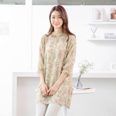 블루독플라워롱블라우스