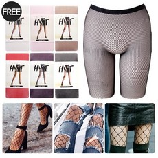 컬러망사스타킹