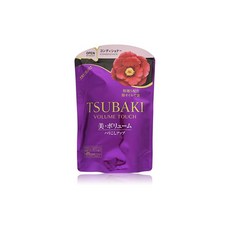 TSUBAKI 볼륨터치 컨디셔너 리필용 뿌리가 납작한 머리용 345ml, 1개