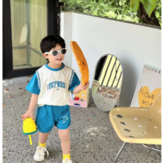 유니콘아동복 아동 여름 상하세트 (1~6세) GOODNESS 반팔상하세트 어린이 상하세트