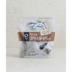 청정원 맛선생 멸치국물내기 티백 80g (10gX8개입), 1개, 맛선생멸치티백80g