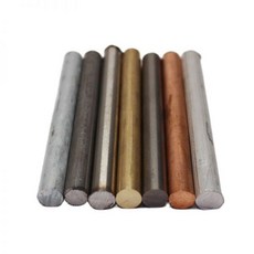 막대 바 봉 티타늄 환봉 금속 구리 알루미늄 스테인레스 스틸 아연 몰리브덴 베릴륨 10x100mm, [01] Aluminum 6061, 1개