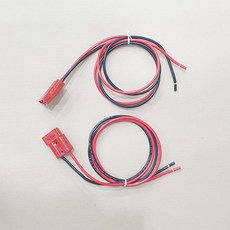 세이브솔라 앤더슨 커넥터 연결 배터리 케이블 4mm2 각 1미터 합 2미터