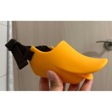  에이치텍 Aduck 애견 오리 입마개 M, 1 COLOR (YELLOW), 3개 