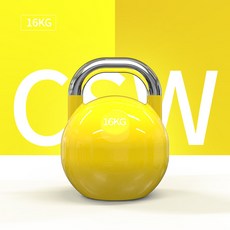 창조하다 사유 전업 경기 주전자를 들다 숏 아령 남성 여성 헬스 피트니스 가정용 스쿼트 기구 슬림 팔뚝 팔근육만들기, 16KG 케틀벨