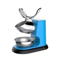 얼음 면도기 분쇄기 우유 차 가게 높은 마력 더블 나이프 전기, 3) Blue, 1개