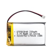DTP 503048 3.7V 720mAh, 1개, 1개입