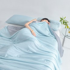 미야 냉감 차렵이불 시원한 여름 이불 사계절 차렵이불