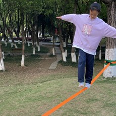 댕냥샵 스포츠/레져 슬랙라인 641714754190, 슬링의 길이는 15m입니다.