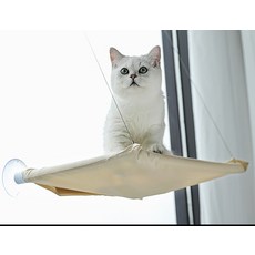 고양이 창문 해먹 냥이침대 고양이해먹 창문해먹 고양이창틀해먹 펫베드, 카키