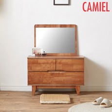 [기간한정 5% 할인이벤트][까미엘]앨비노 고무나무 800 좌식 화장대(TG_SN0161), 엔틱