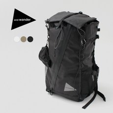 AND WANDER(앤 원더) 에코 팩 30 L 백팩 / 맨즈 레이디스 배낭 가방 등산 아웃도어, 화이트