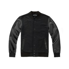 VANNWORKS 봄/가을 스타디움 자켓 - 블랙(V15JK007) Stadium Jacket