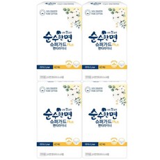 (18cm) 순수한면 슈퍼가드 팬티라이너 슈퍼롱 40P x 4팩, 01_슈퍼롱라이너 40p 4팩, 4개, 40매입