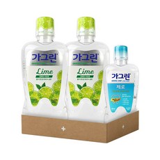 동아제약 가그린 대용량 기획세트 라임 750ml x 2개 + 가그린 제로 380ml x 1개, 가그린 라임+제로 대용량 기획세트