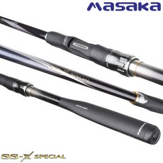 마사카낚시대 마사카 SS-X 블랙스페셜 낚시대 iso낚시 선상낚시 돌돔낚시대 5M 블랙 0.6호-500cm