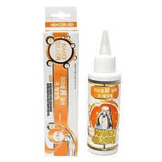 강아지 귀 분비물 관리 귀세정제 120ml 2개 애견 댕댕이 시츄 아기 펫