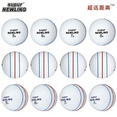 12개 골프공 수퍼 뉴링 트리플 트랙 장거리 3피스 골프공골프공, 01 12 pcs balls