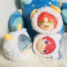 앙스타파샤코레 양귀여운 방진양 아이돌 커버 엔스카이 산양단자 몽환 비취 제취, 01 백색염소, 02 보단 6 5cm 사이즈