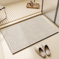 바이오밍 빨아쓰는 3세대 규조토 발매트, 디자인 A