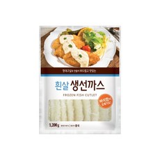 베스트코 흰살생선까스 1.2kg, 1개