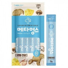 강아지 치즈 츄르 닭고기 5p 15g 간식 메타멍스, 관절건강 - 메타멍스