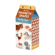 On the Farm Wooden Magnetic Shapes, Galison