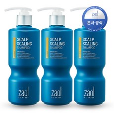 [자올 닥터 오더] 샴푸 트리플 세트_오리지널(스케일링 샴푸 500ml 3EA), 3개