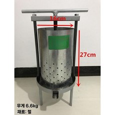 칡즙기 각종즙 탕제원 스텐 착즙기 짜는 업소용 포도 한약 스퀴저, B. 오일 프레스(높이 추가)