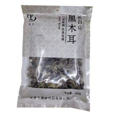 장백산흑목이버섯 100g, 1개