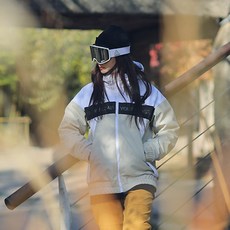 [러셀] RUSSEL 남여공용 스노우보드 자켓 RSJ-02 - 베이지/스노우보드/자켓/상의