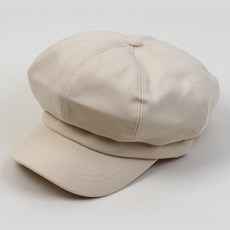 [유니버셜케미스트리] Wool Ivory Belted Newsboy Cap 뉴스보이캡 - 유니버셜케미스트리