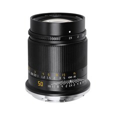 TTArtisan 50mm f1.4 ASPH Z 마운트 니콘 Z APS-C 블랙 렌즈 명장 광학 2년 보증