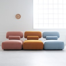 [디바체]제노바 모듈 4인용 쇼파, 이태리천연면피가죽 허쉬브라운