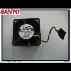Sanyo 9G0612P1M051 6038 12V 0.35A SX280 SX620 SX745 SX755 U8679 서버 인버터 PC 케이스 냉각 팬