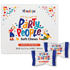 히말라야 파티피플 숙취해소 츄어블 캔디, 70g, 2개