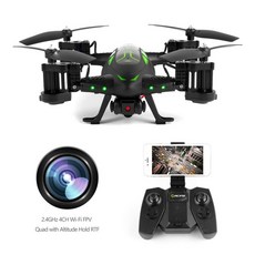 Air-road 더블 모델 fy602 hd 카메라와 함께 비행 자동차 rc quadcopter 드론 6 축 4ch 헬리콥터 실행 변형 rc 드론 장난감, Wifi camera FB 1B^+0