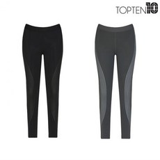 TOPTEN 10 탑텐 여성 나일론스판 그래픽 레깅스