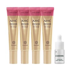 AHC 아이크림 시즌12 40ml x4 + 큐템 세라밤 앰플 10ml -